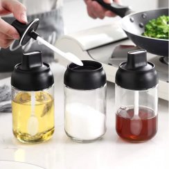 30 Pks Condiment Containers with Lids And Spoons