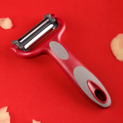 12 Pks 3 In 1 Rotary Multi Functional Vegetable Fruit Peeler