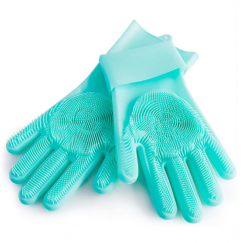 25 Pks Food Grade Silicone Rubber Heat Resistant Dishwashing Gloves